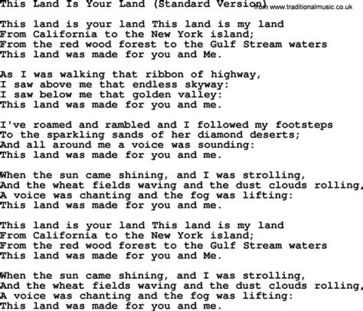 This Land Is Your Land